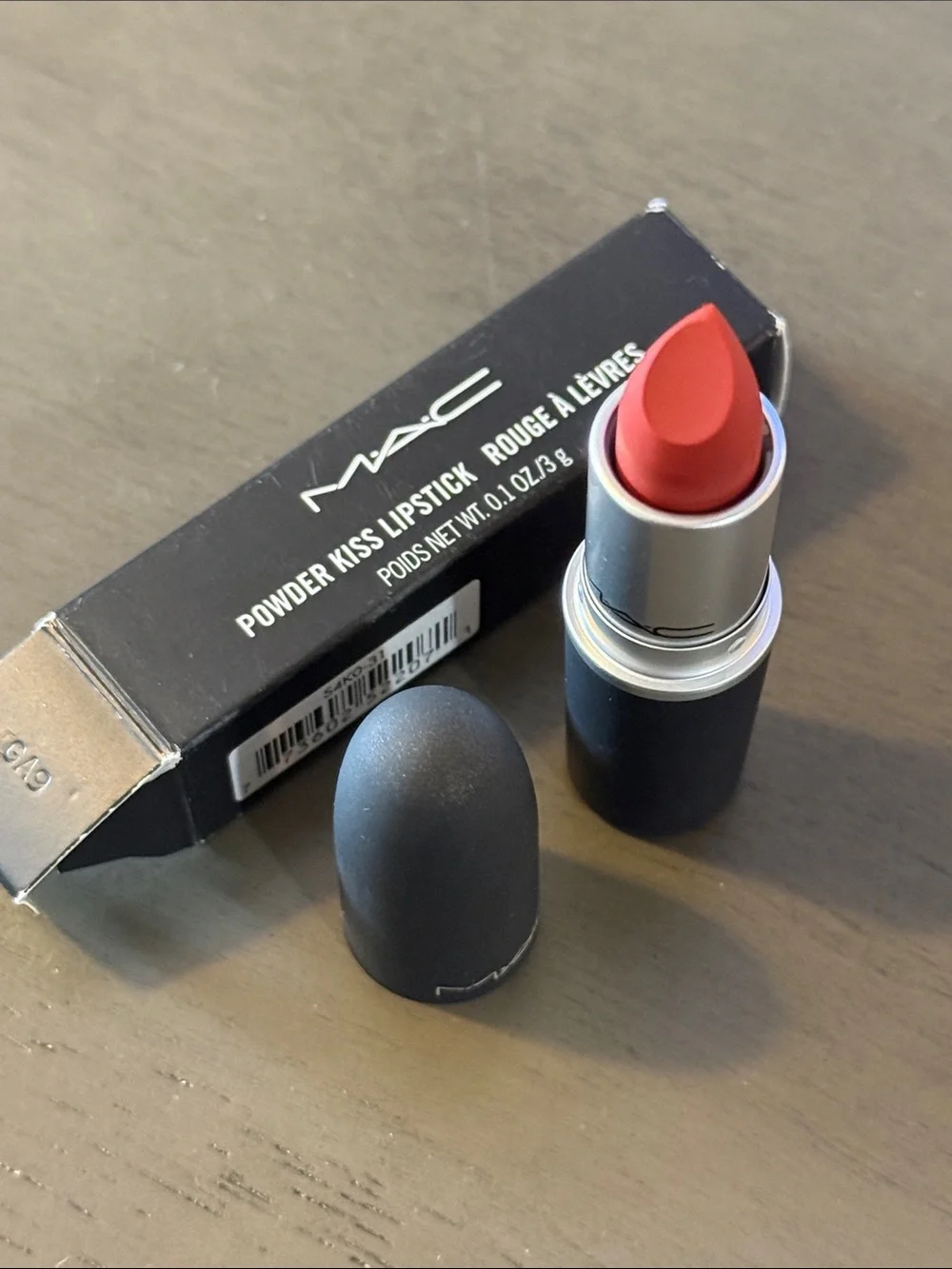 MAC Devoted to Chili Powder Kiss Lipstick NWT